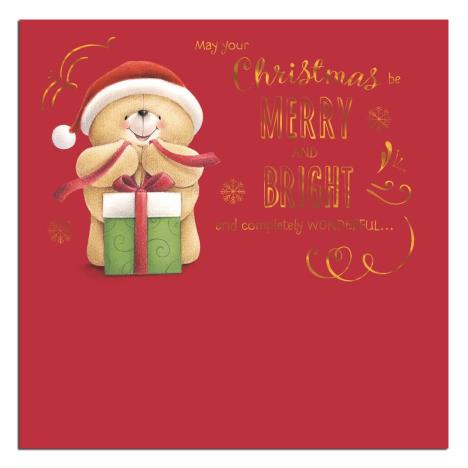 Merry and Bright Forever Friends Christmas Card